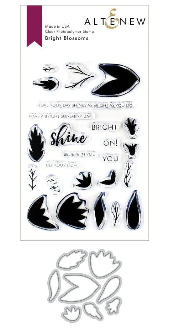 altenew-bright-blossoms-stempel-stanzen-bundle-blumen image 1