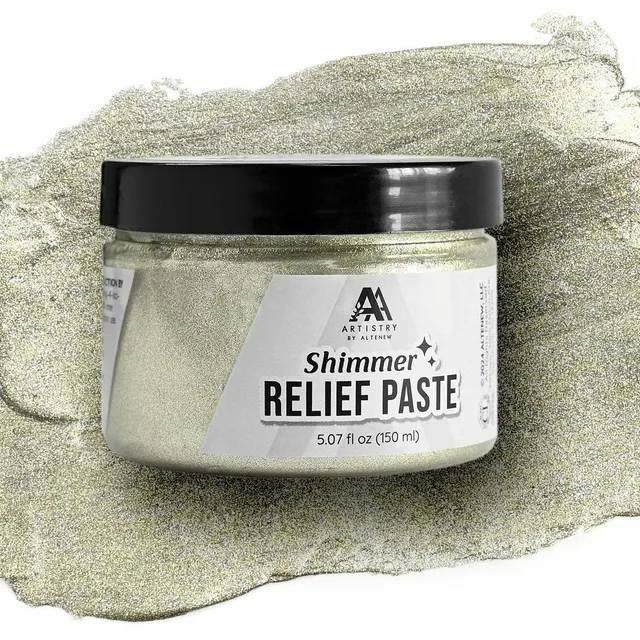 altenew-shimmer-relief-paste-brushed-pyrite-150ml-gold image 1