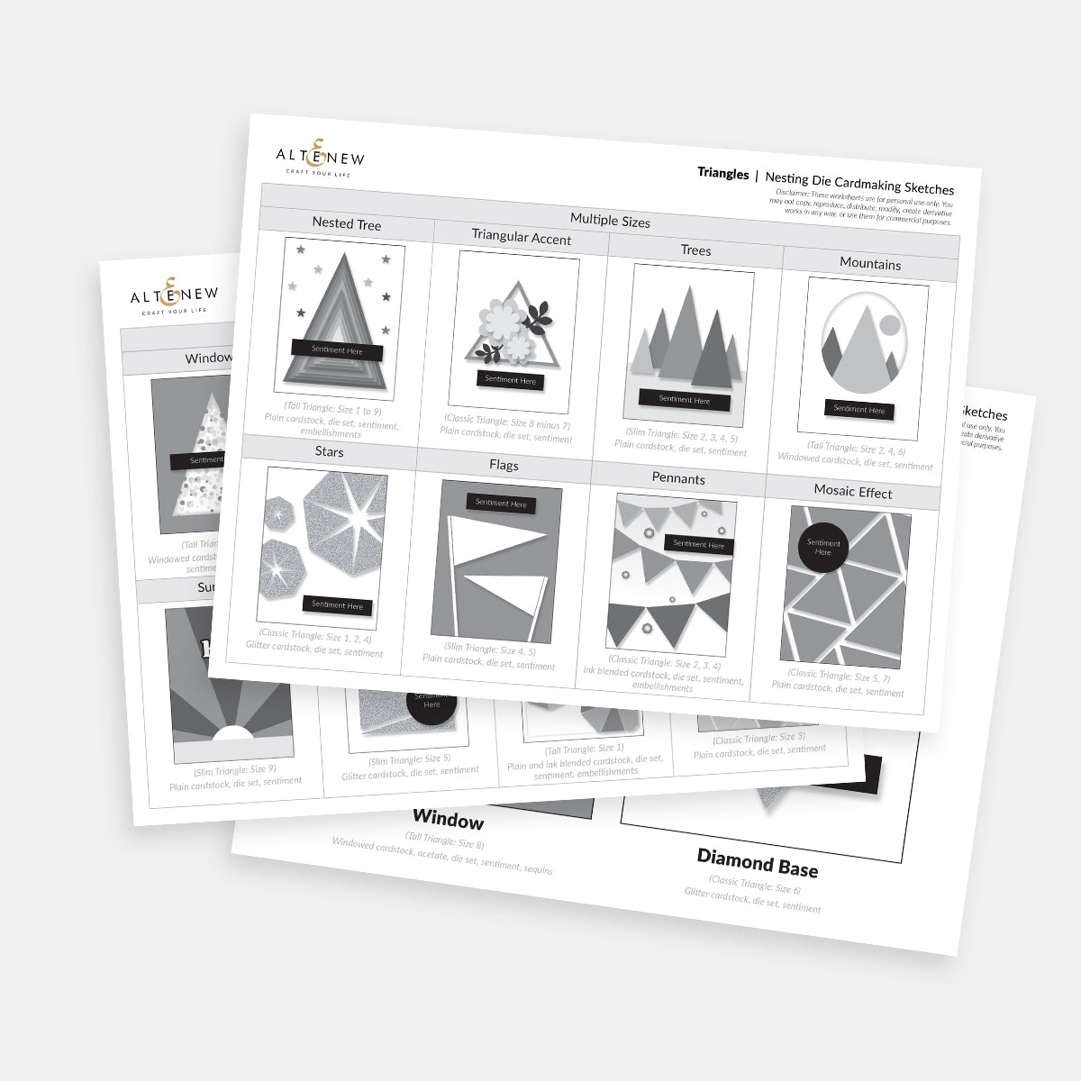 altenew-nesting-card-sketches-triangles-printable-pdf-vorlage image 2