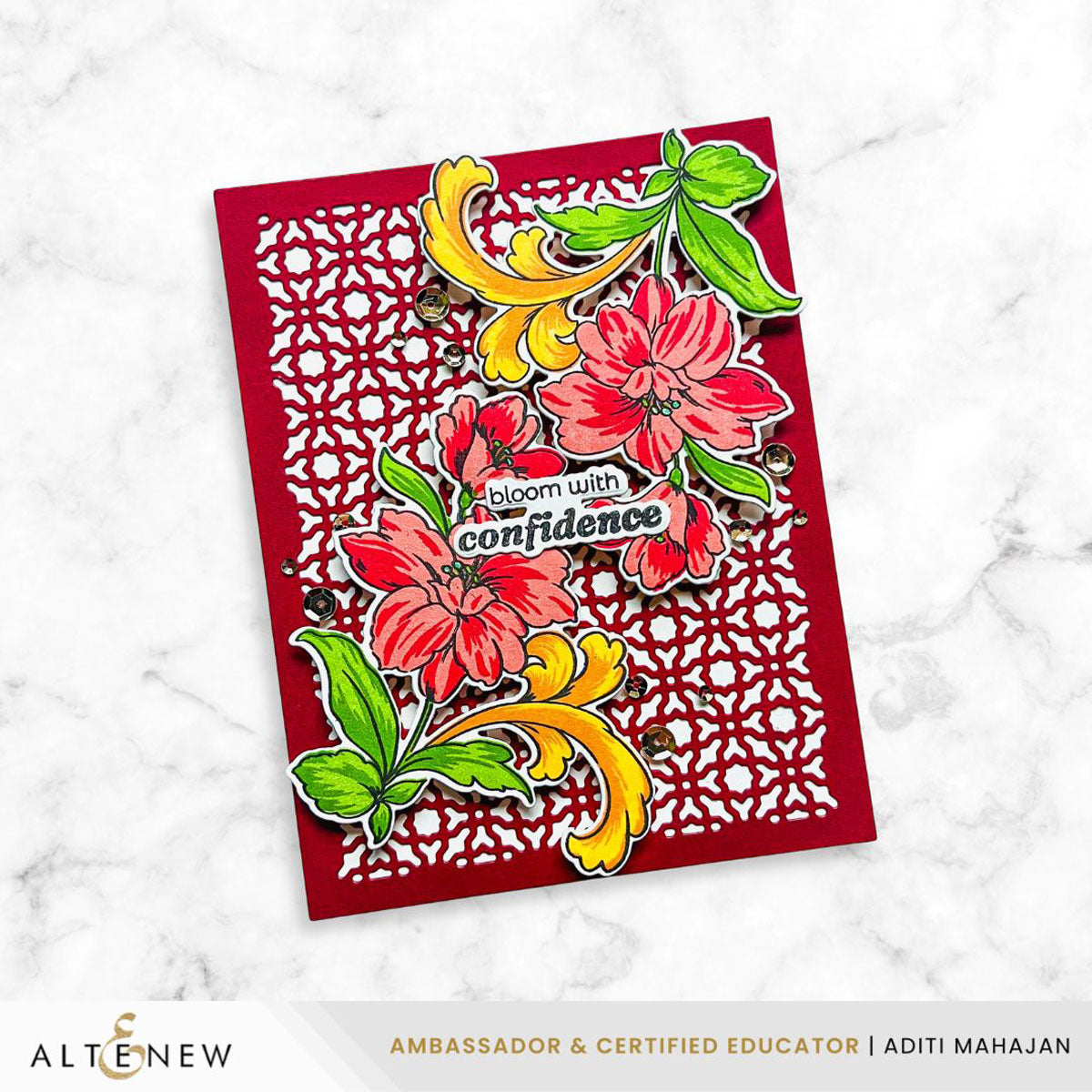 altenew-flowers-flourishes-stempel-schablonen-set image 8