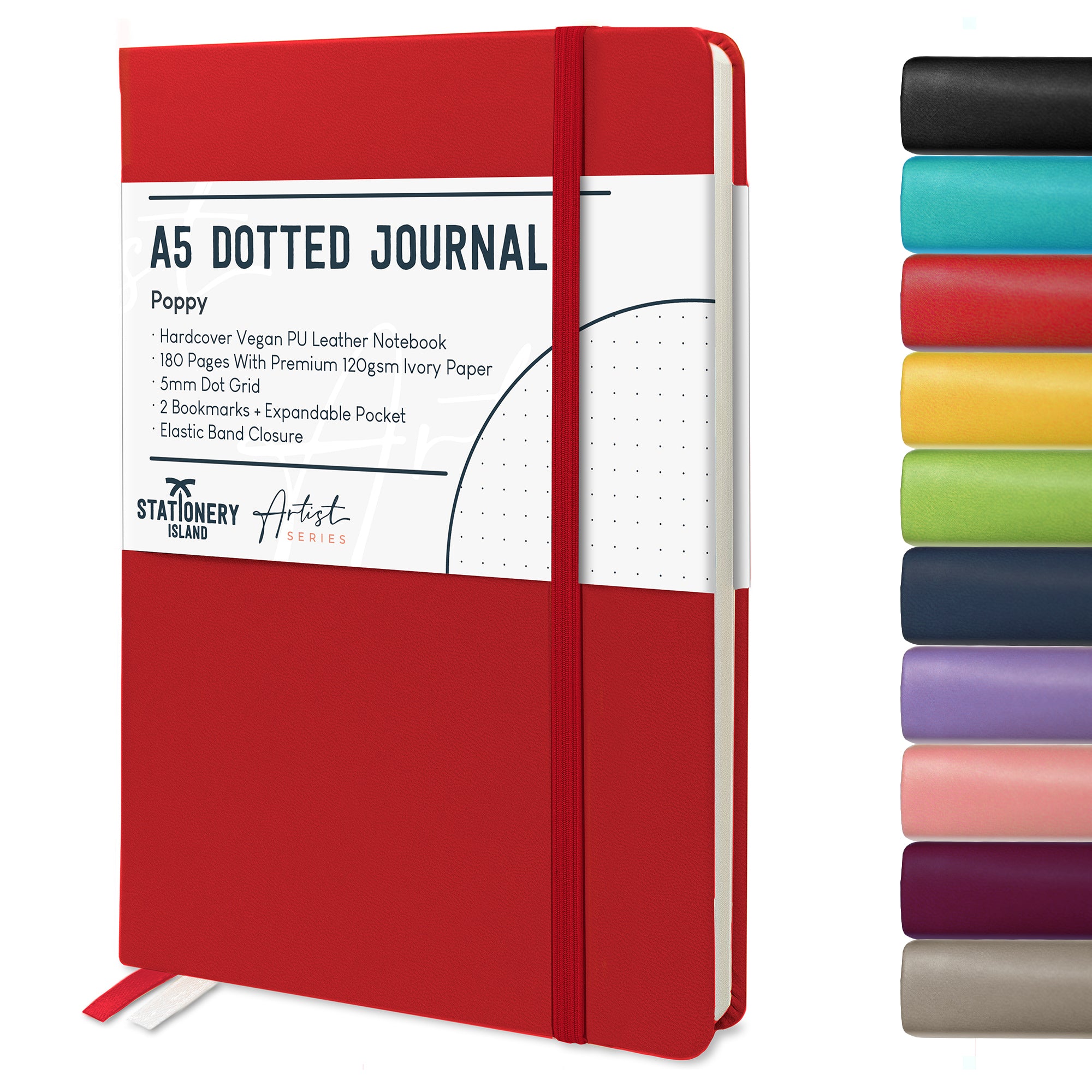 stationery-island-journal-bullet-journal-a5-dotted-schwarz-180-s image 8