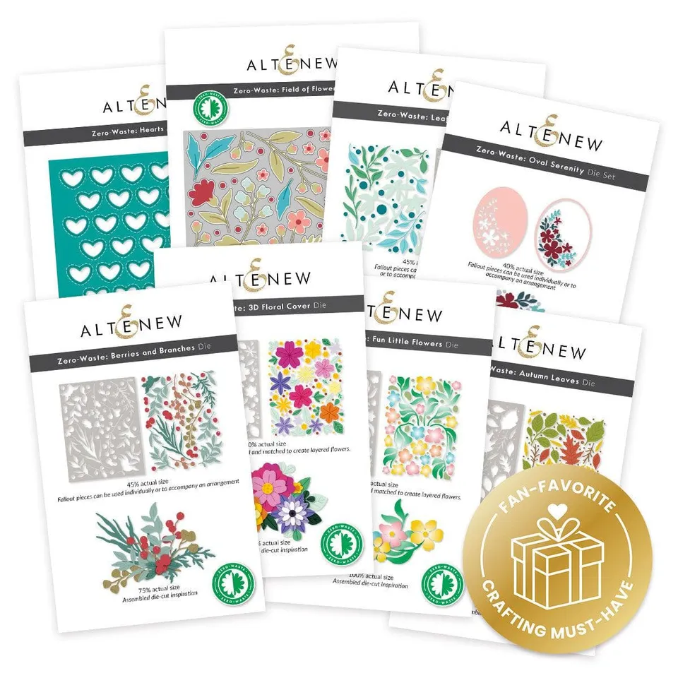 altenew-ultimate-zero-waste-die-bundle-8-teilig-floral image 1