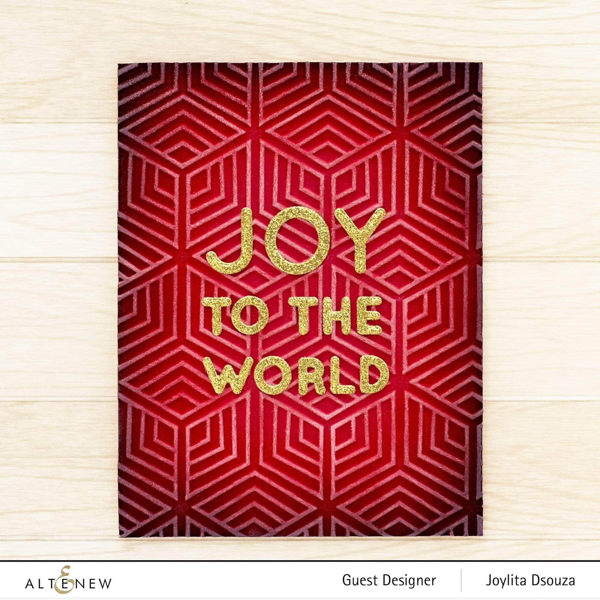 altenew-joy-to-the-world-typography-die-stanze-weihnachten image 6