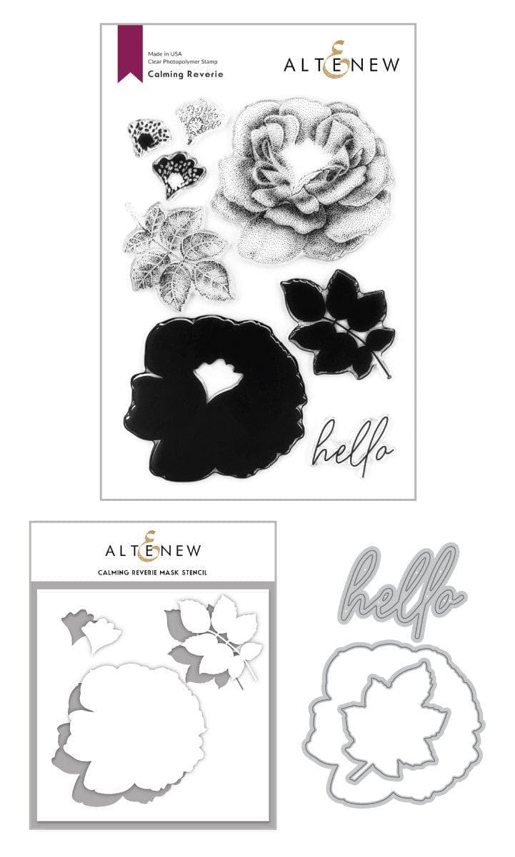 altenew-calming-reverie-mask-stencil-blumen-6x8 image 1
