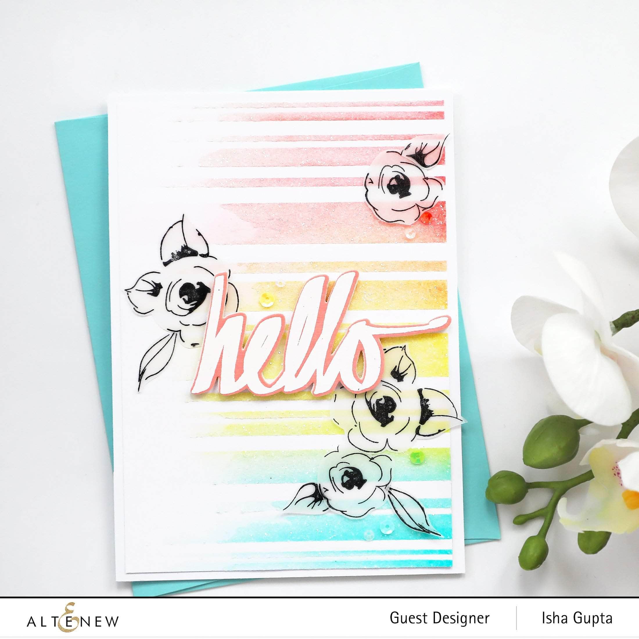 altenew-beach-towel-stripes-schablone-spray-set image 6