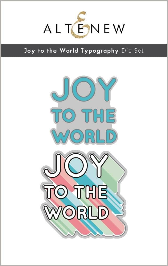 altenew-joy-to-the-world-typography-die-stanze-weihnachten image 1
