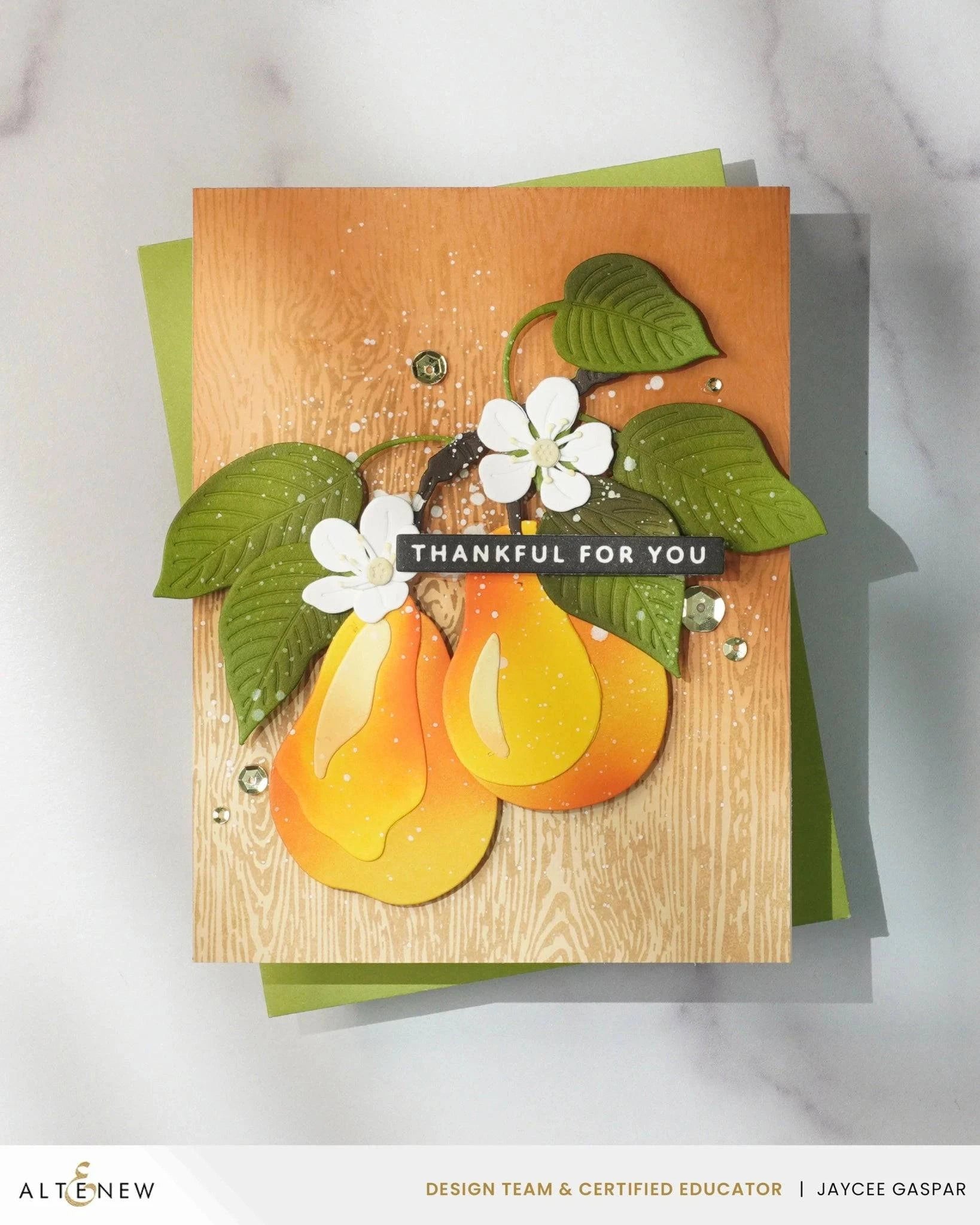 altenew-creative-cuts-fresh-pears-dies-birnen-stanzen image 2