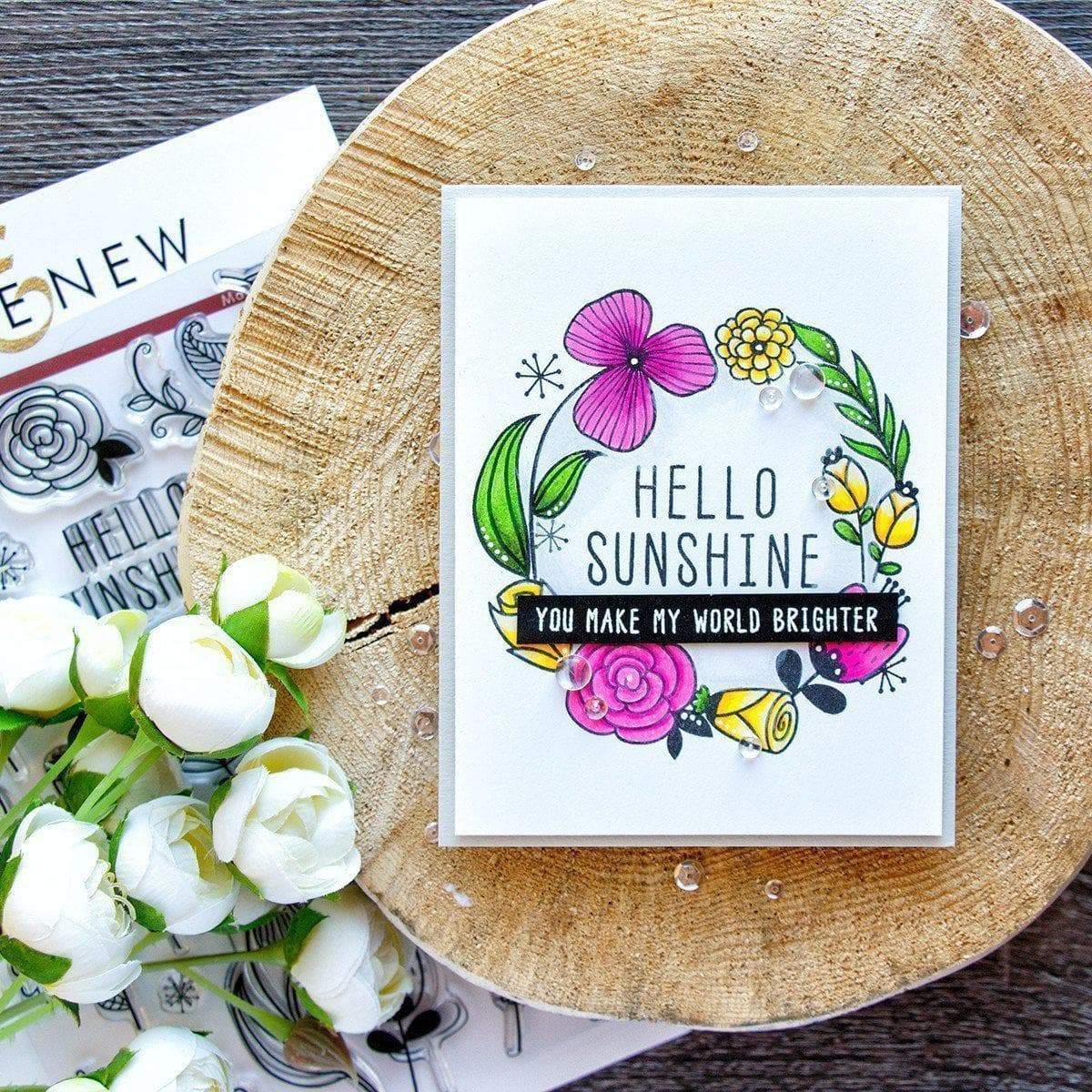 altenew-hello-sunshine-stempelset-komplett-bundle-floral-6x8 image 2