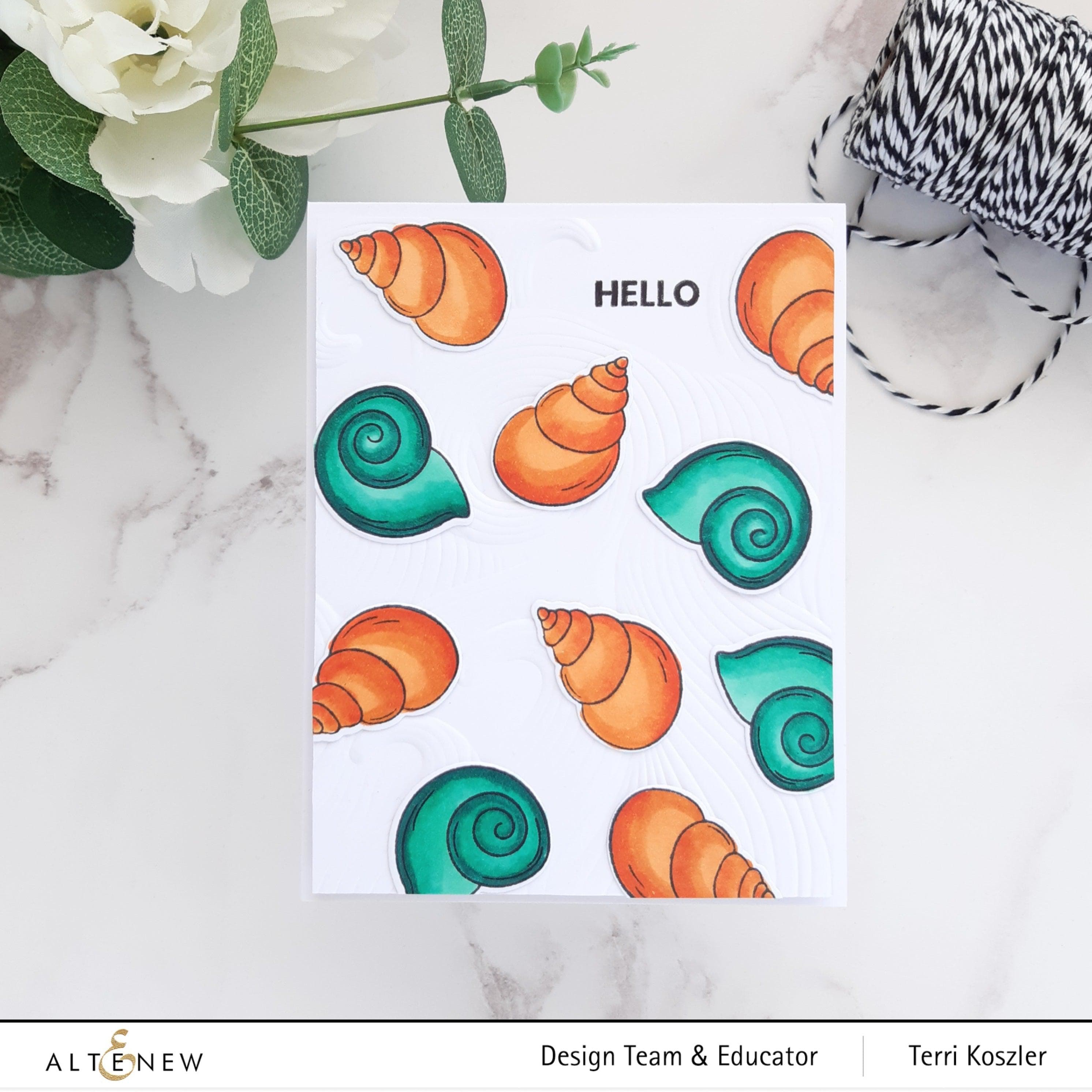 altenew-mini-seashells-stempelset-muscheln-2x3 image 2