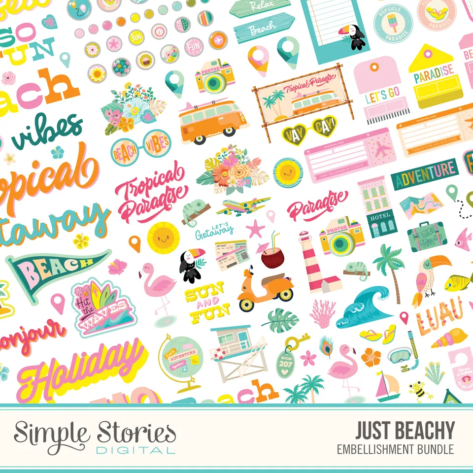 simple-stories-just-beachy-digital-embellishment-bundle-png image 1