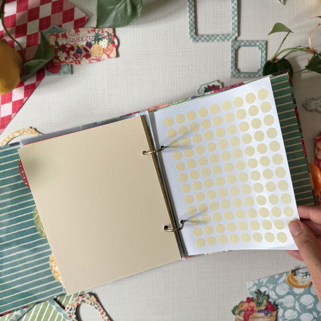 graphic-45-fruit-floral-binder-album-ringalbum-6x8 image 8