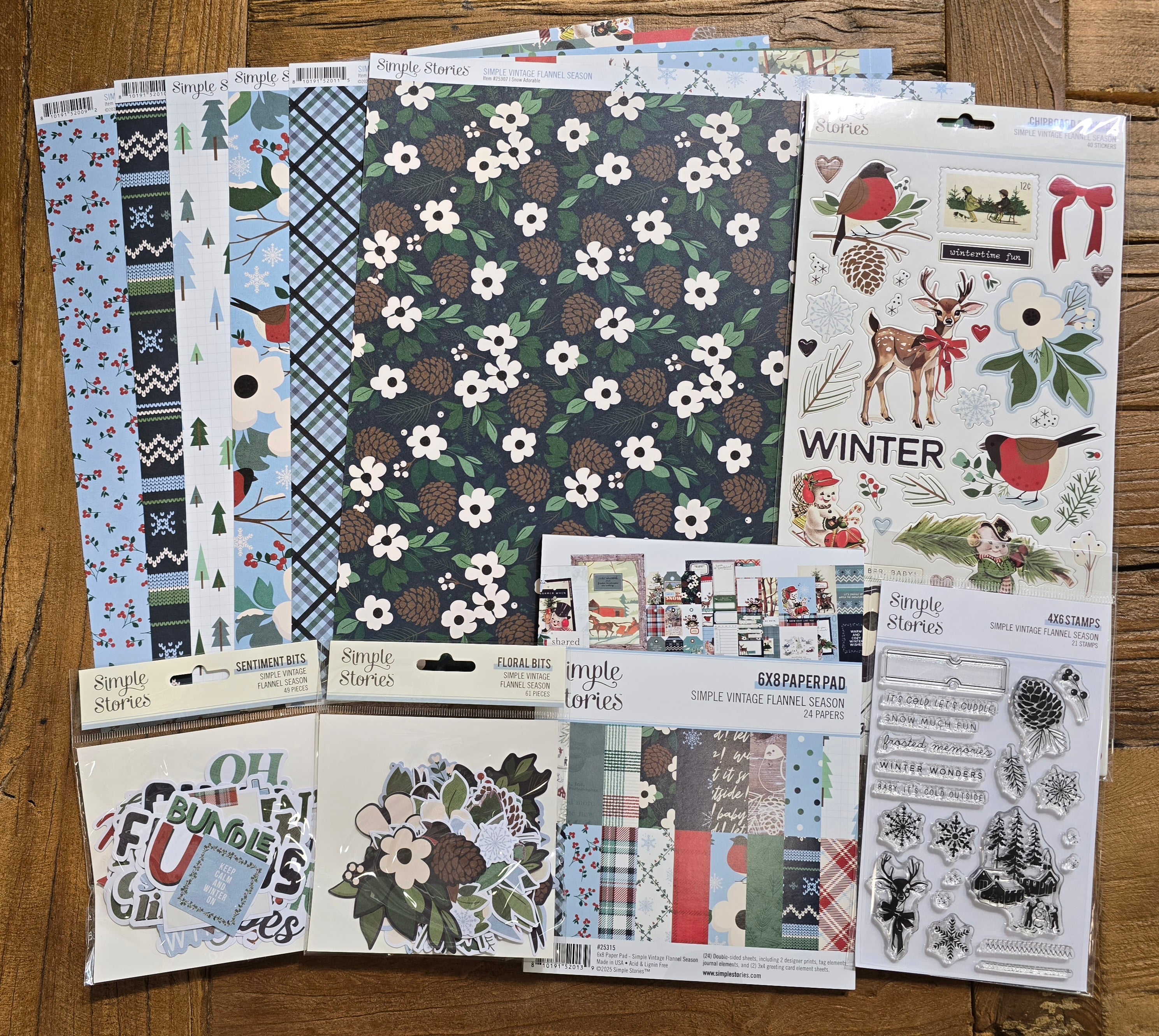 simple-stories-flannel-season-bundle-scrapbook-stempel image 1