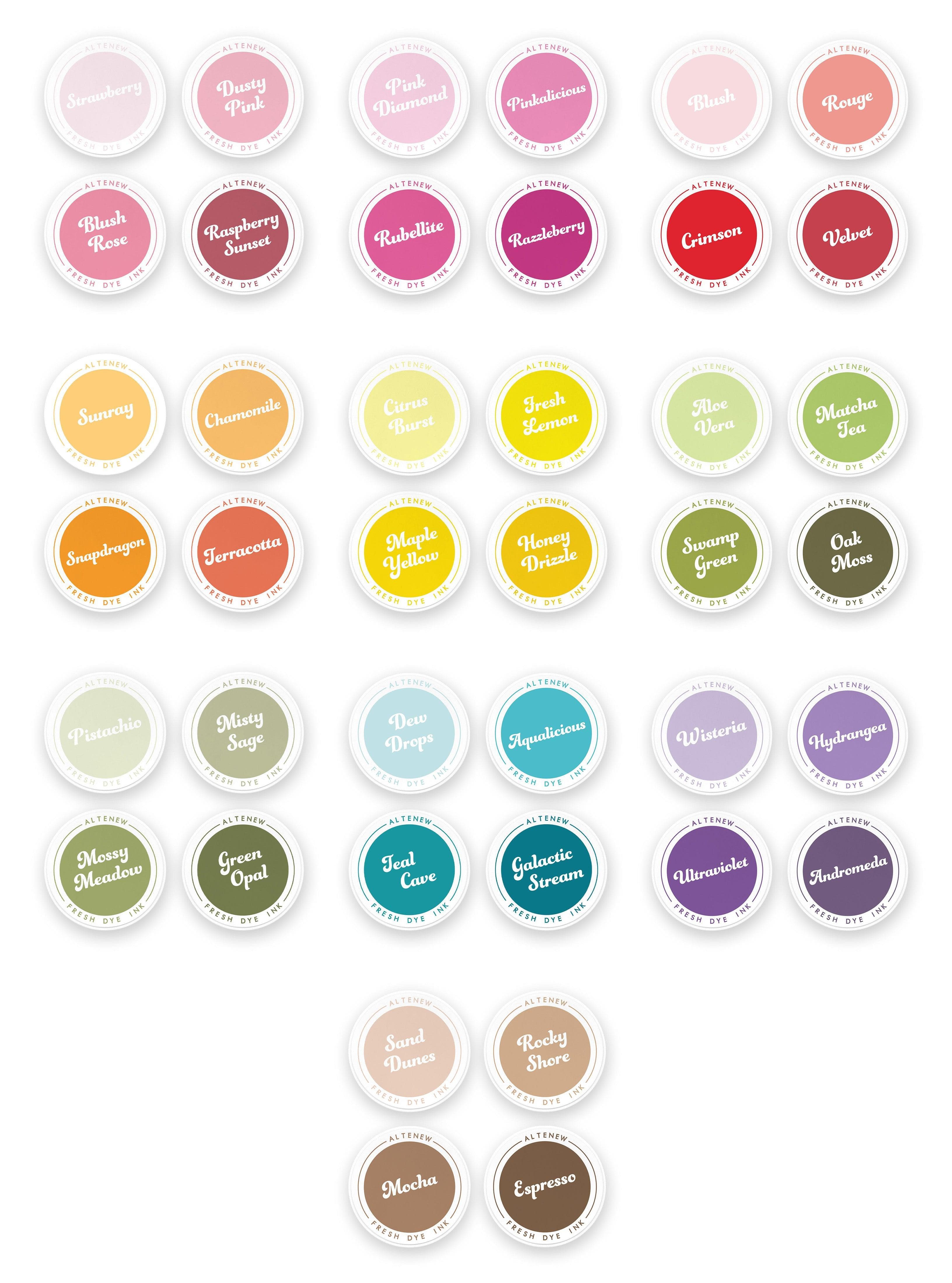 altenew-secret-garden-2025-fresh-dye-ink-bundle-40-farben image 1