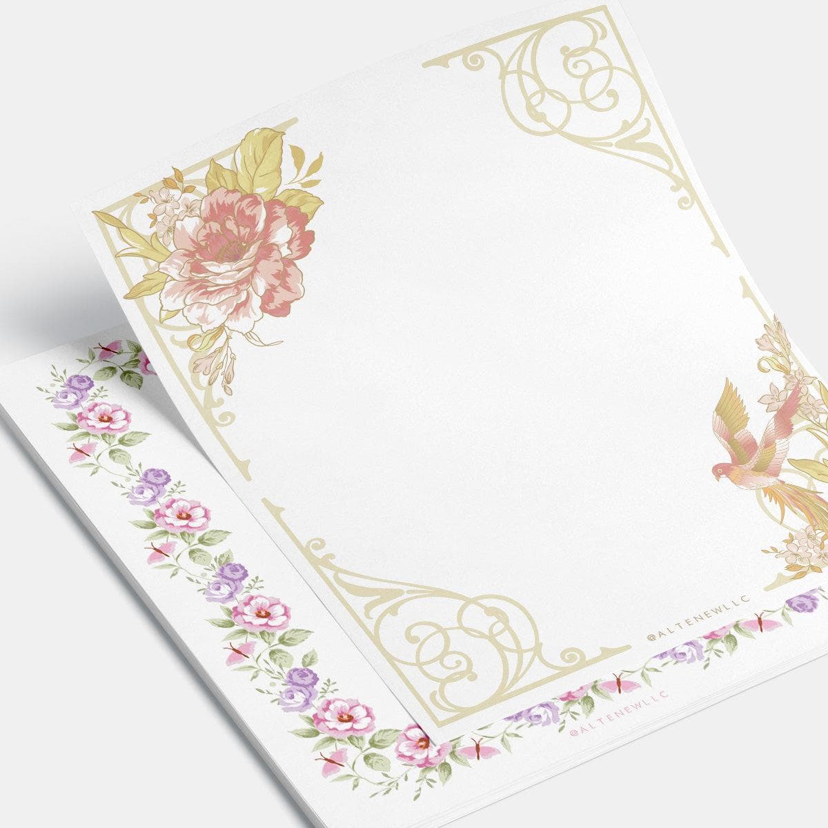 altenew-printable-bordered-stationery-briefpapier-pdf image 3