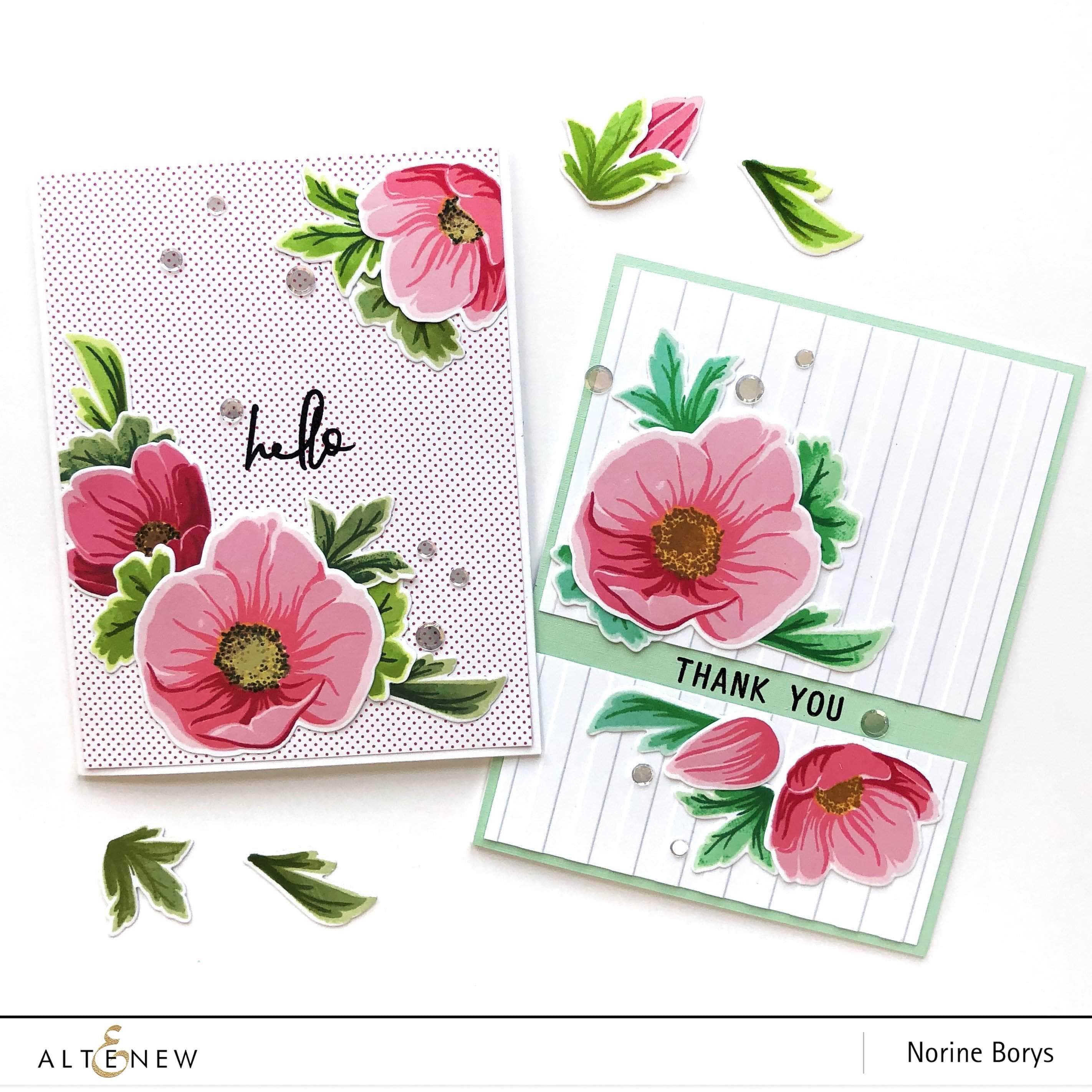 altenew-build-a-flower-hellebore-stempel-stanzen-set image 8