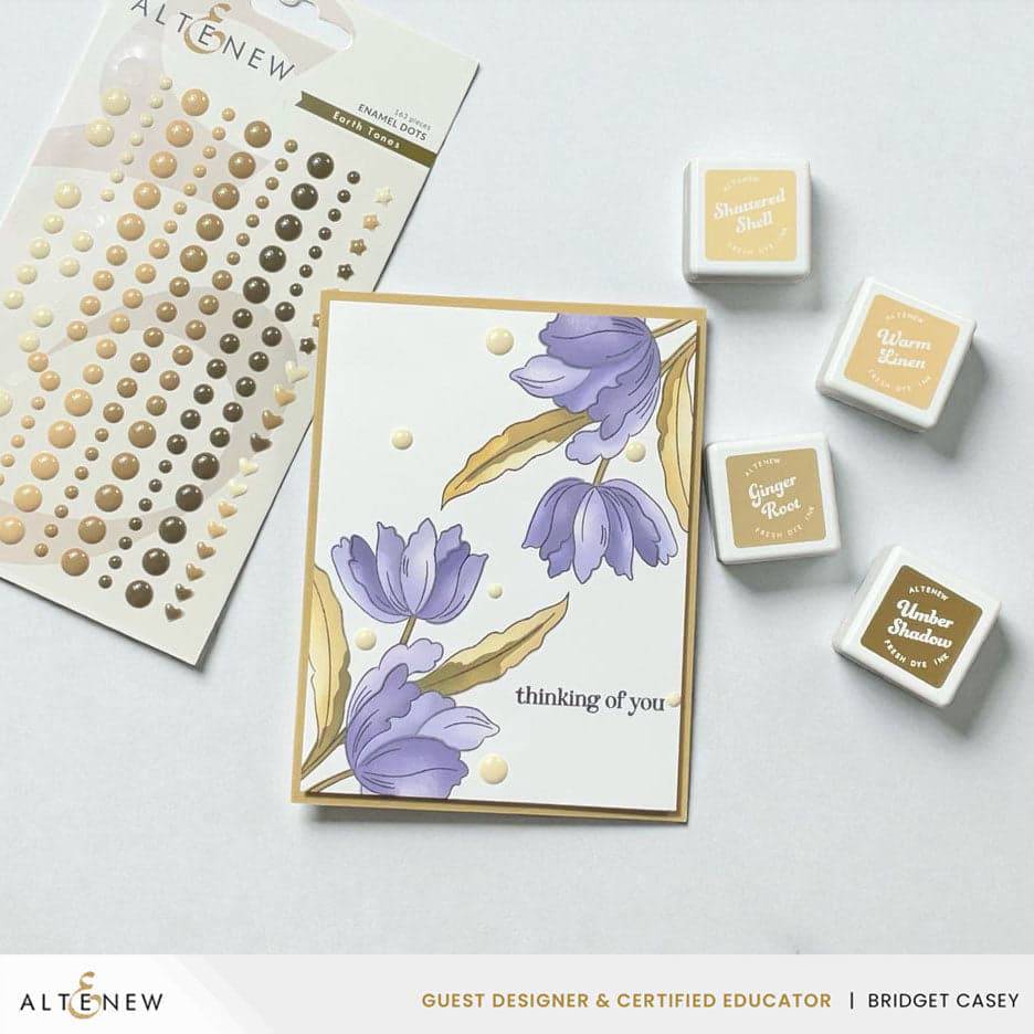 altenew-earth-tones-enamel-dots-sticker-163-stk-herz-stern image 3
