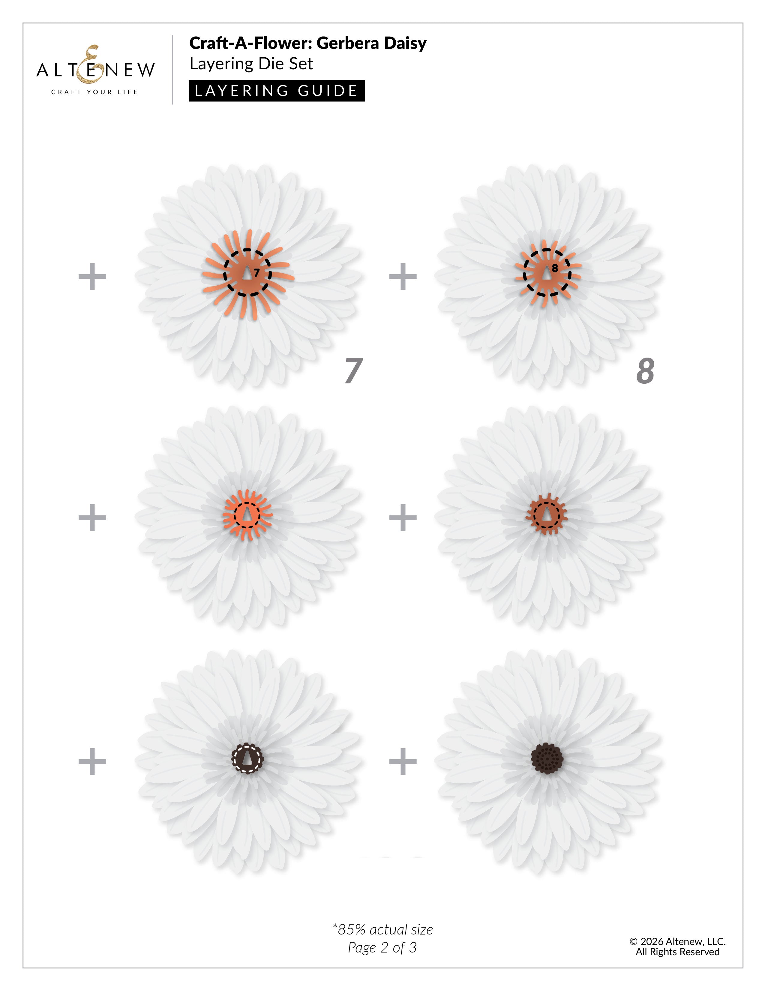 altenew-craft-a-flower-gerbera-daisy-stanzschablonen-set image 4