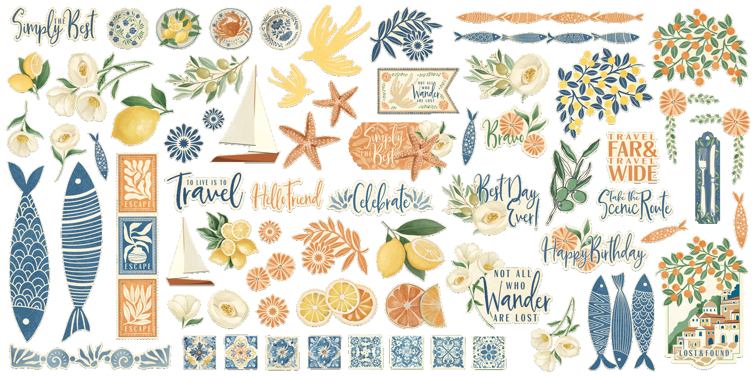 graphic-45-scenic-route-ephemera-set-die-cuts-69tlg image 2
