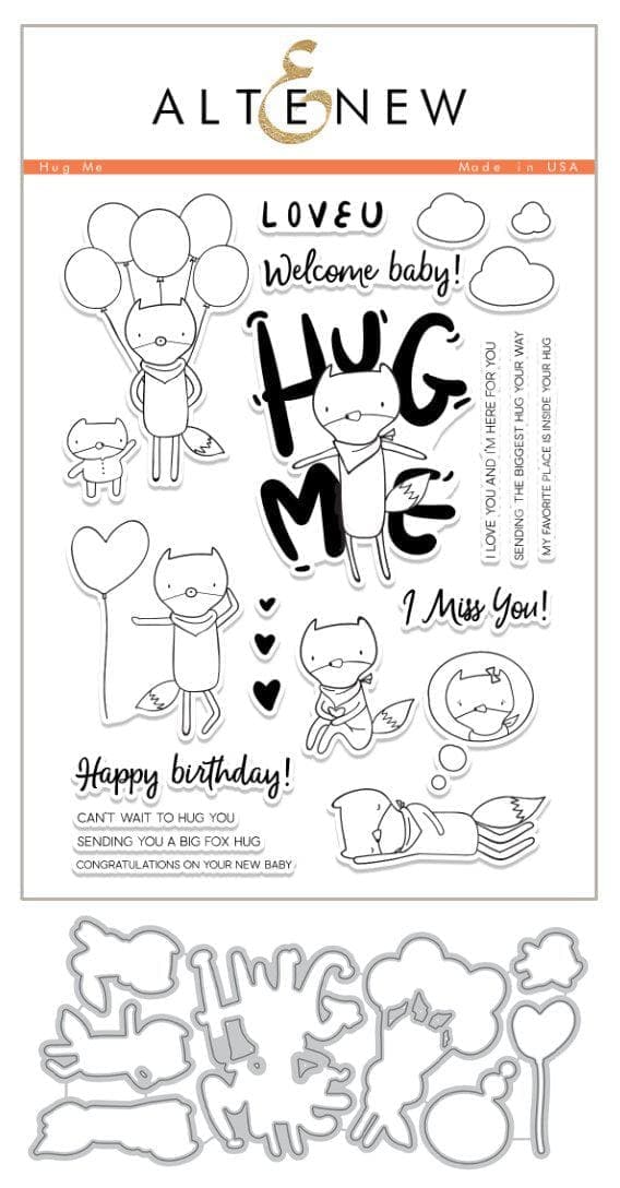 altenew-hug-me-stempelset-mit-stanzen-fuchs-baby image 1