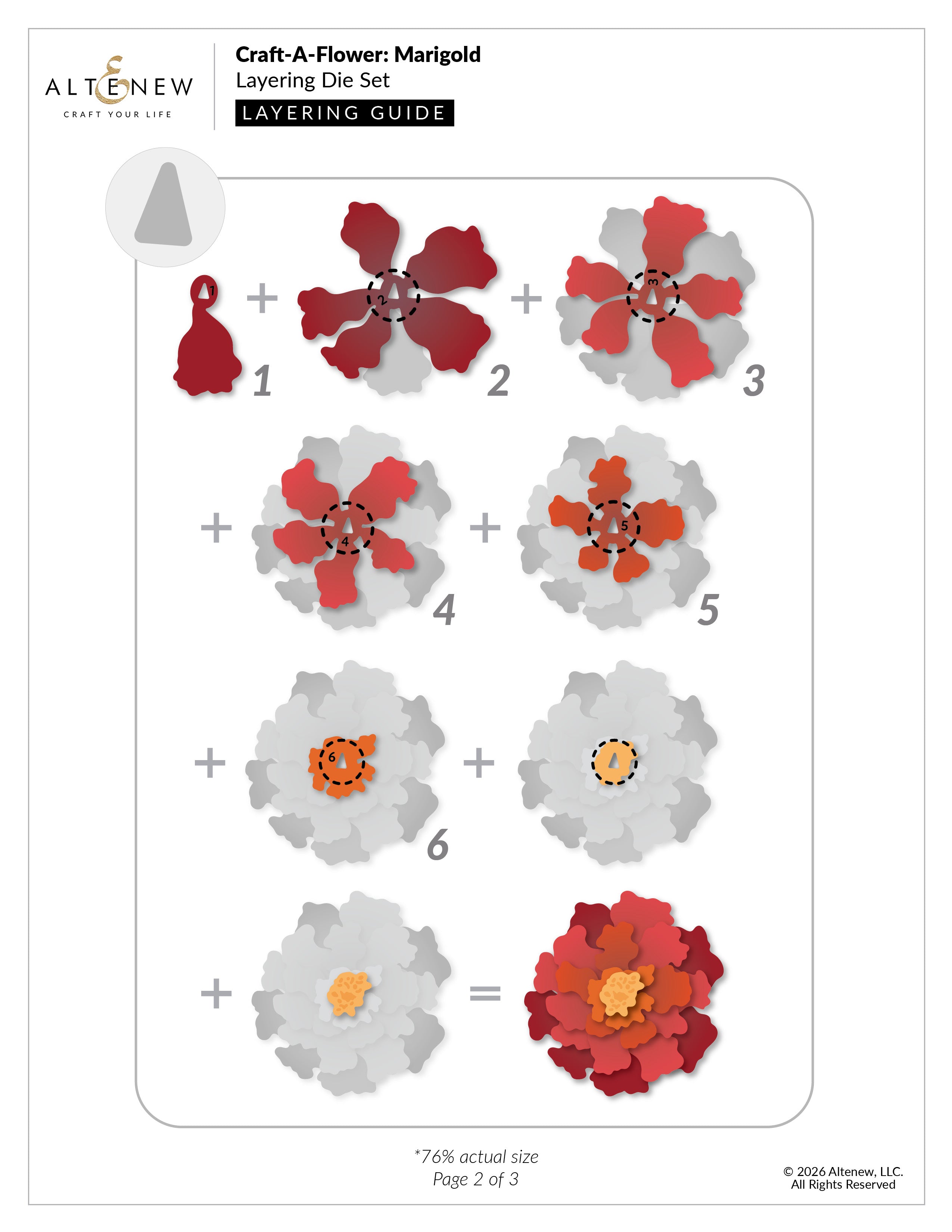 altenew-craft-a-flower-marigold-layering-stanzen-16-teilig image 4