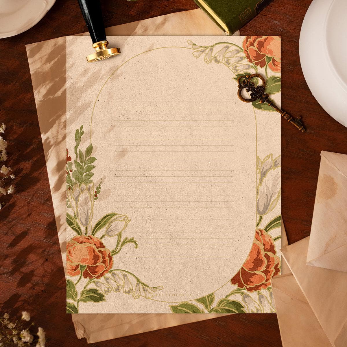 altenew-printable-bordered-stationery-briefpapier-pdf image 6