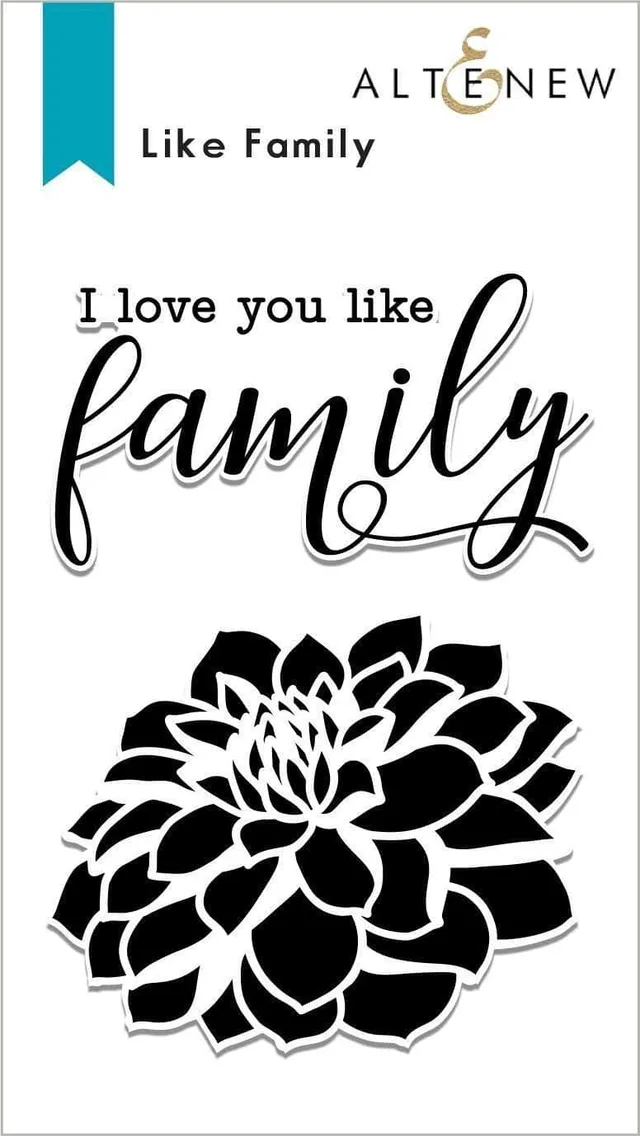 altenew-like-family-mini-stempelset-dahlie-2x3 image 1
