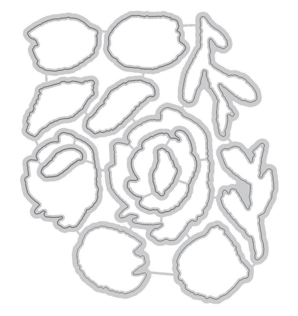 altenew-brush-art-floral-stanzschablonen-blumen-13tlg image 2