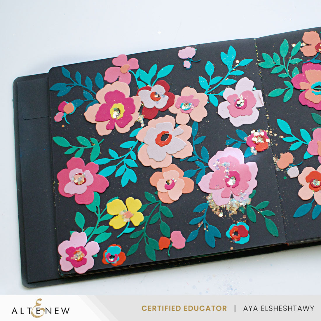 altenew-botanical-waltz-creative-cuts-stanzen-blumen-13-teilig image 6