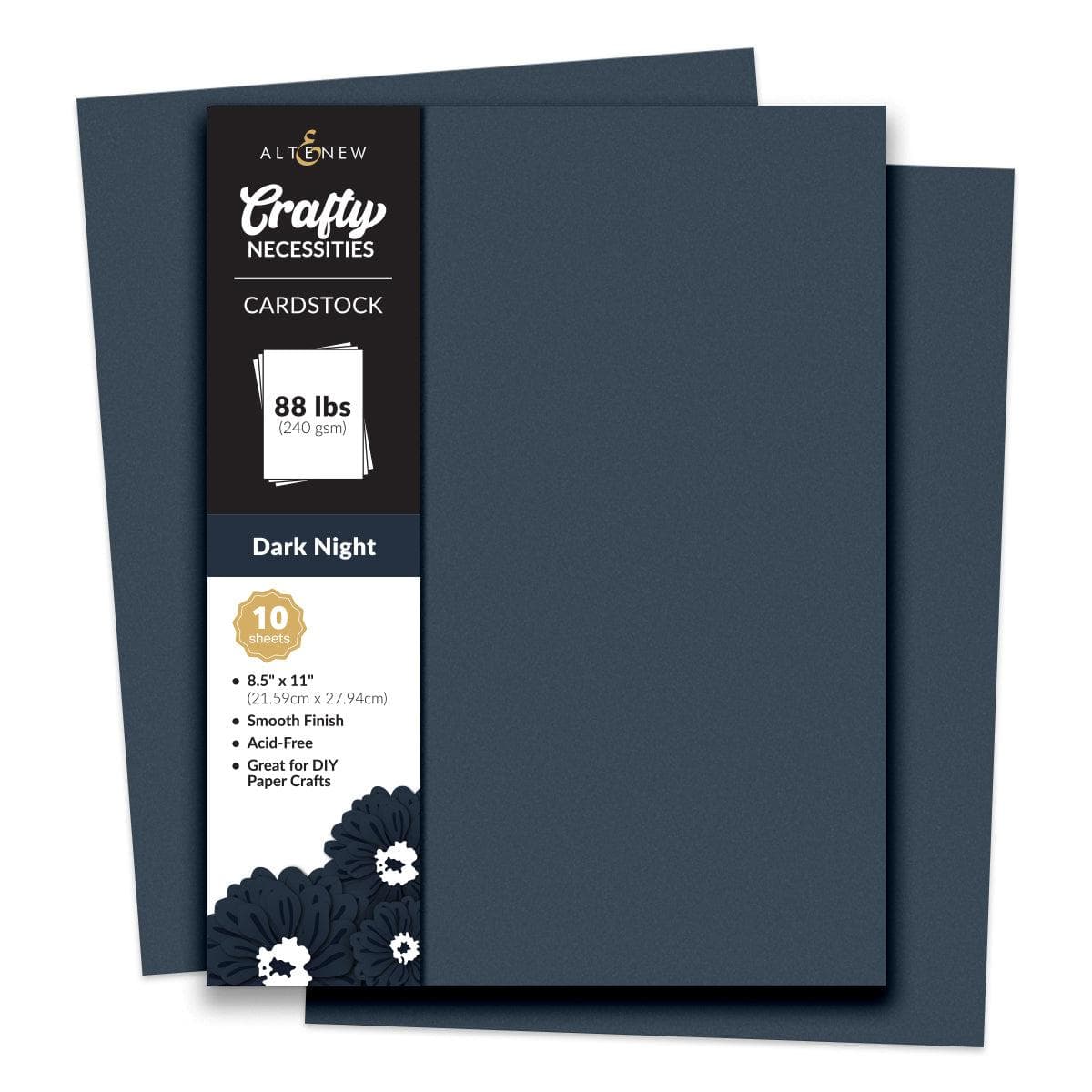 altenew-crafty-necessities-cardstock-dark-night-10-blatt image 6