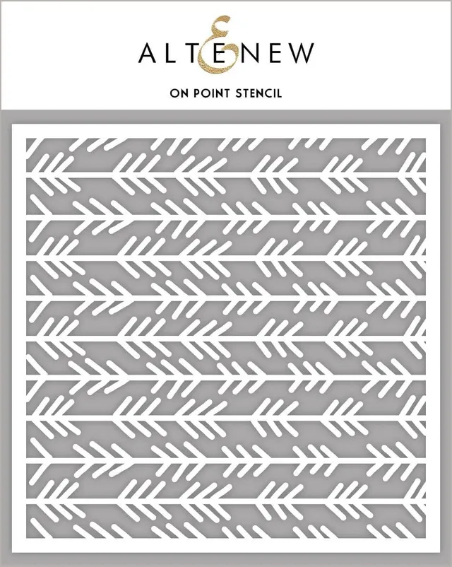 altenew-on-point-stencil-schablone-pfeile-15x15-cm image 1