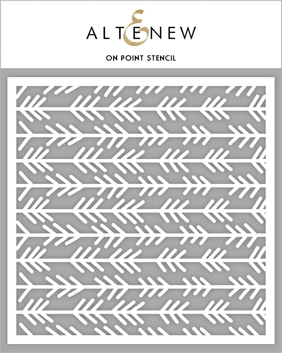 altenew-on-point-stencil-schablone-pfeile-15x15-cm image 1