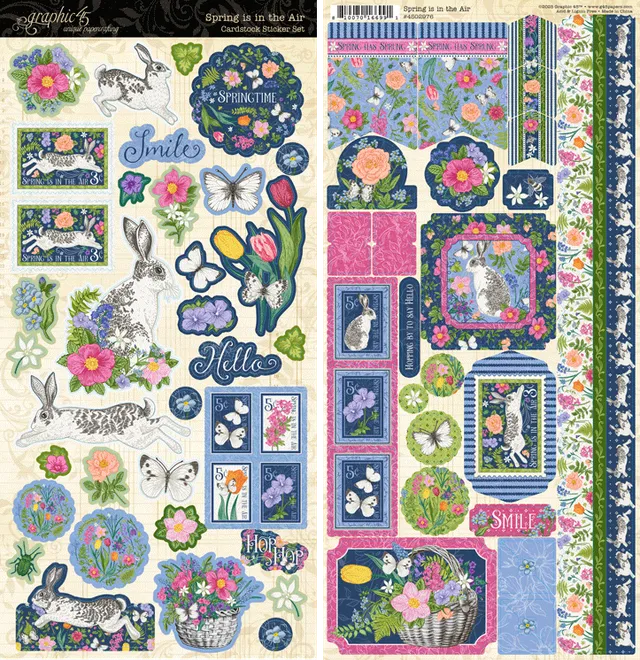 graphic-45-spring-is-in-the-air-sticker-set-fr-hling image 1