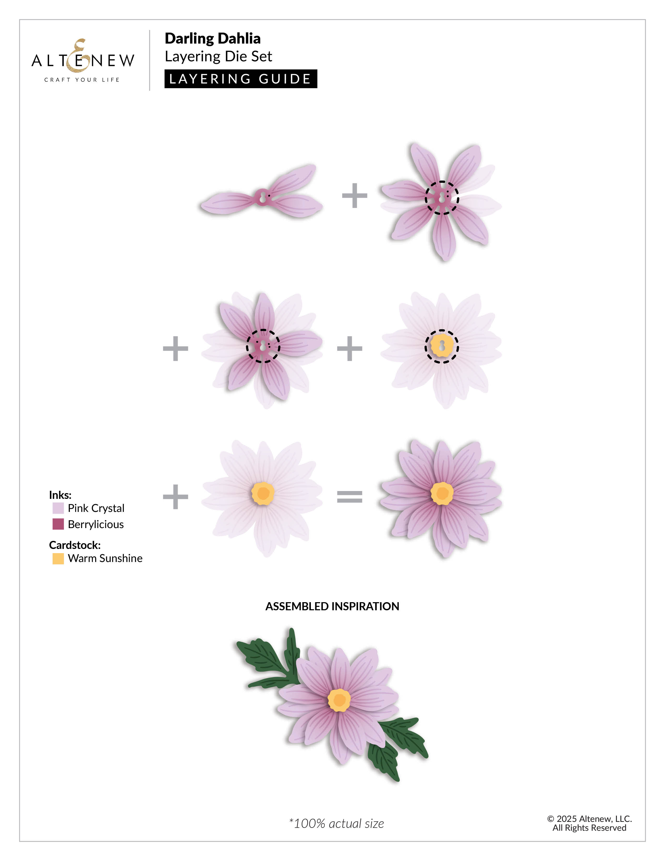 altenew-darling-dahlia-layering-stanzschablonen-dahlie-4-teilig image 3