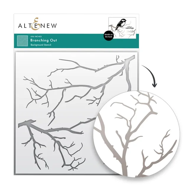 altenew-branching-out-schablone-ste-15x15-cm-natur image 1