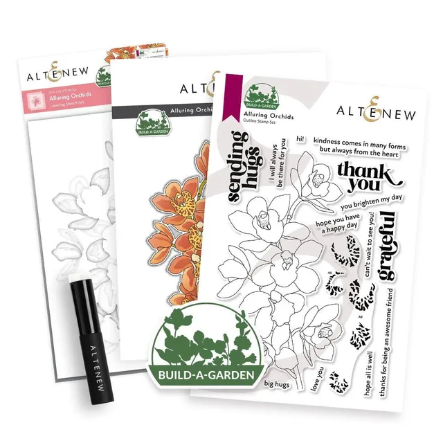 altenew-build-a-garden-alluring-orchids-stempel-stanzen-set image 1