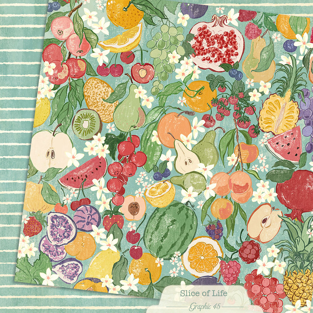 graphic-45-slice-of-life-12x12-scrapbookpapier-24-blatt image 6