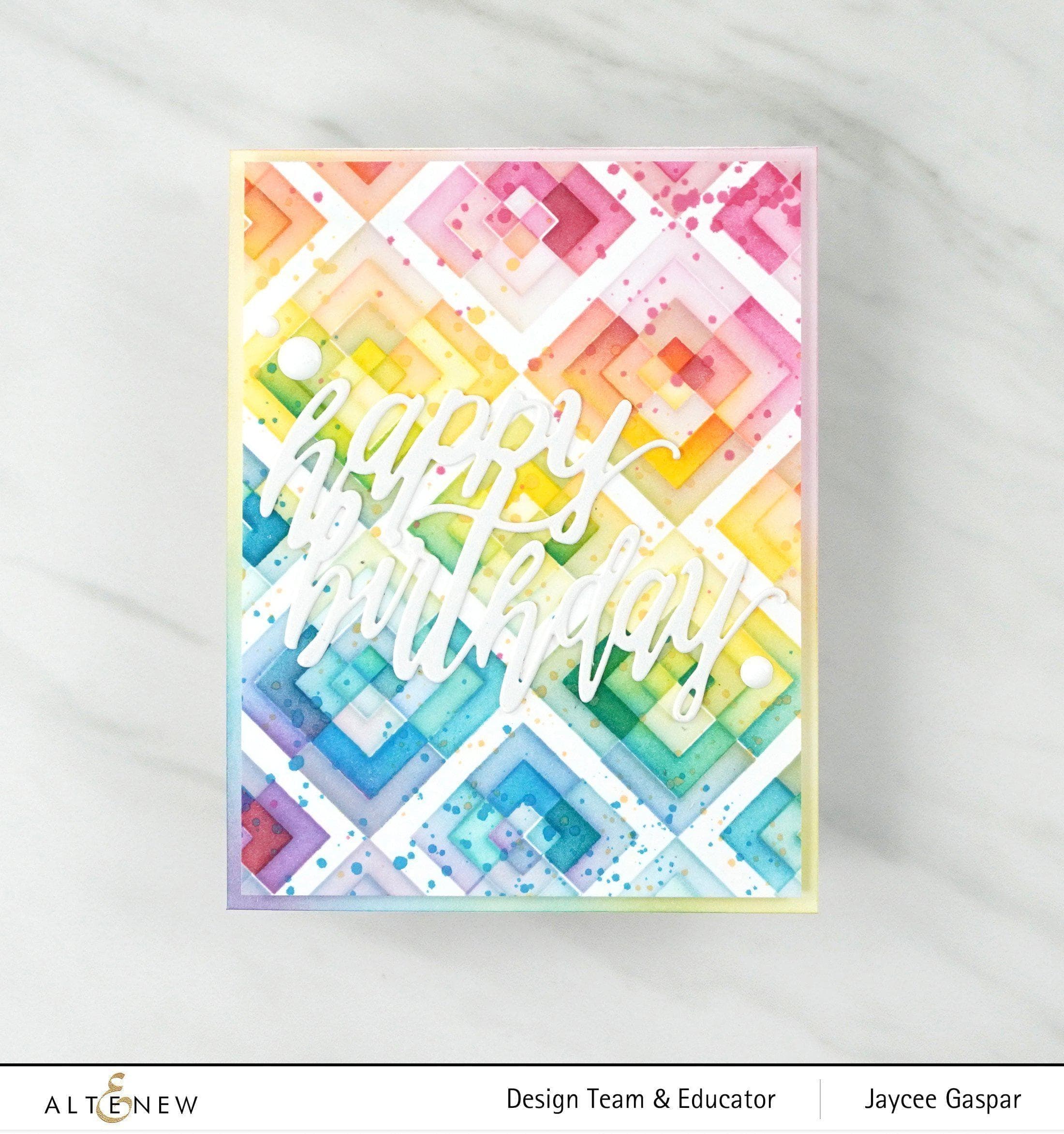 altenew-shattered-cubes-schablonenset-geometrisch-2in1 image 2