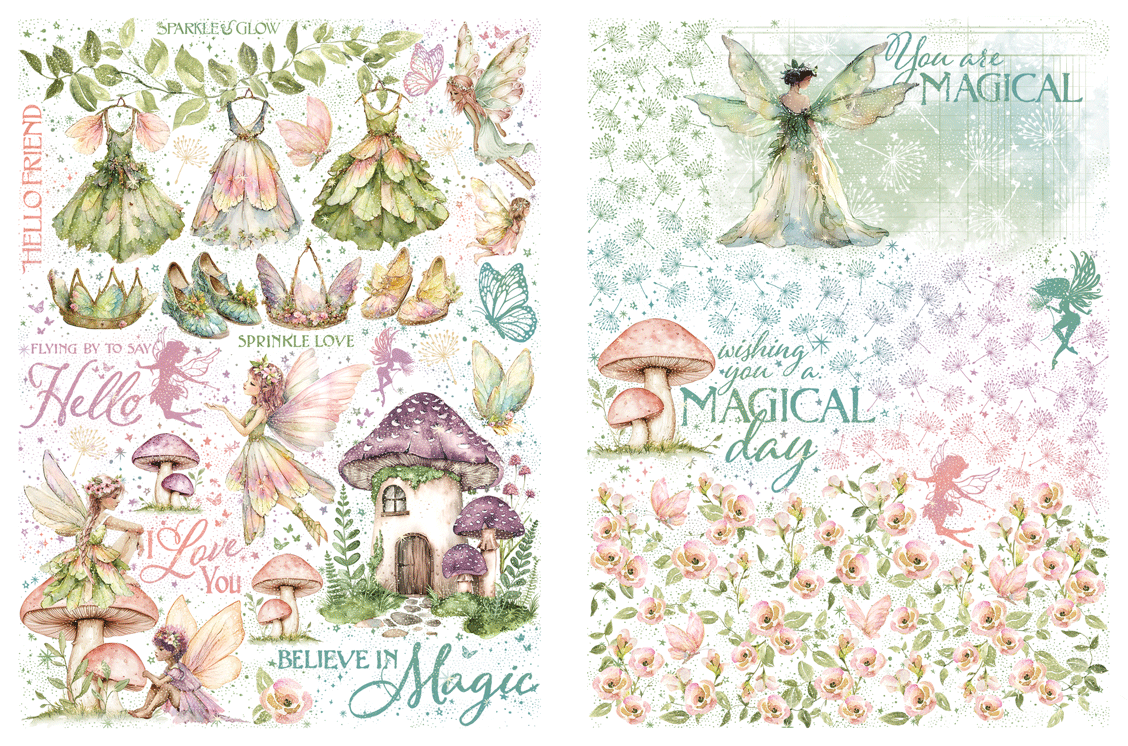 graphic-45-fairy-boutique-card-kit-karten-bastelset-feen image 8