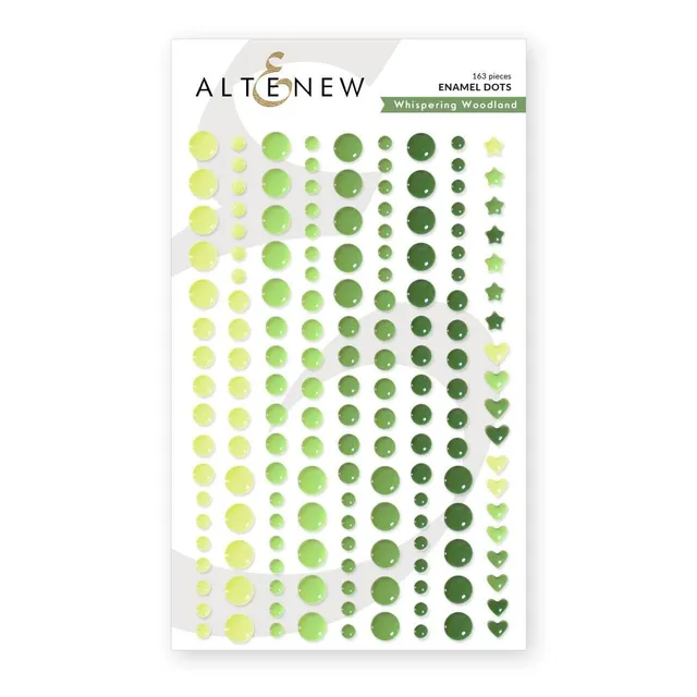 altenew-whispering-woodland-enamel-dots-sticker-163er-gr-n image 1