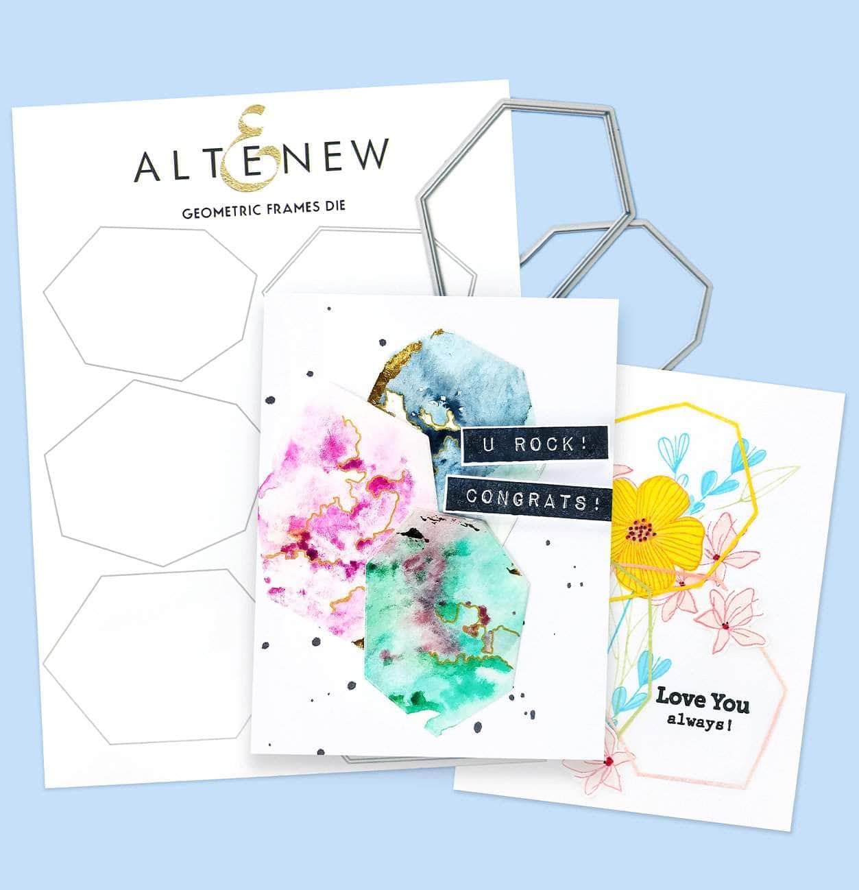 altenew-geometric-frames-die-set-stanzen-6-teilig-rahmen image 2