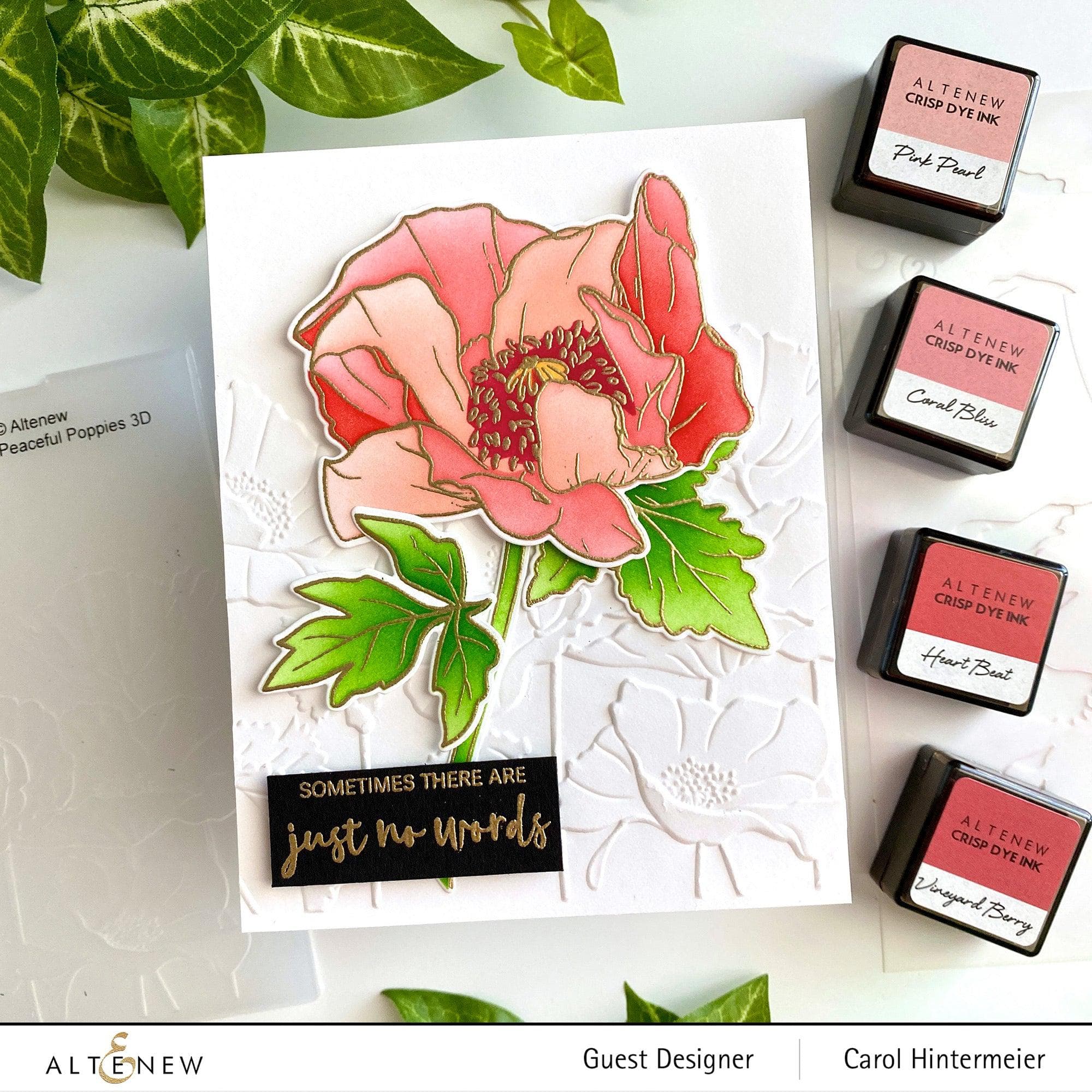 altenew-oriental-poppy-stempel-mohnblumen-klarstempel-6x8 image 3