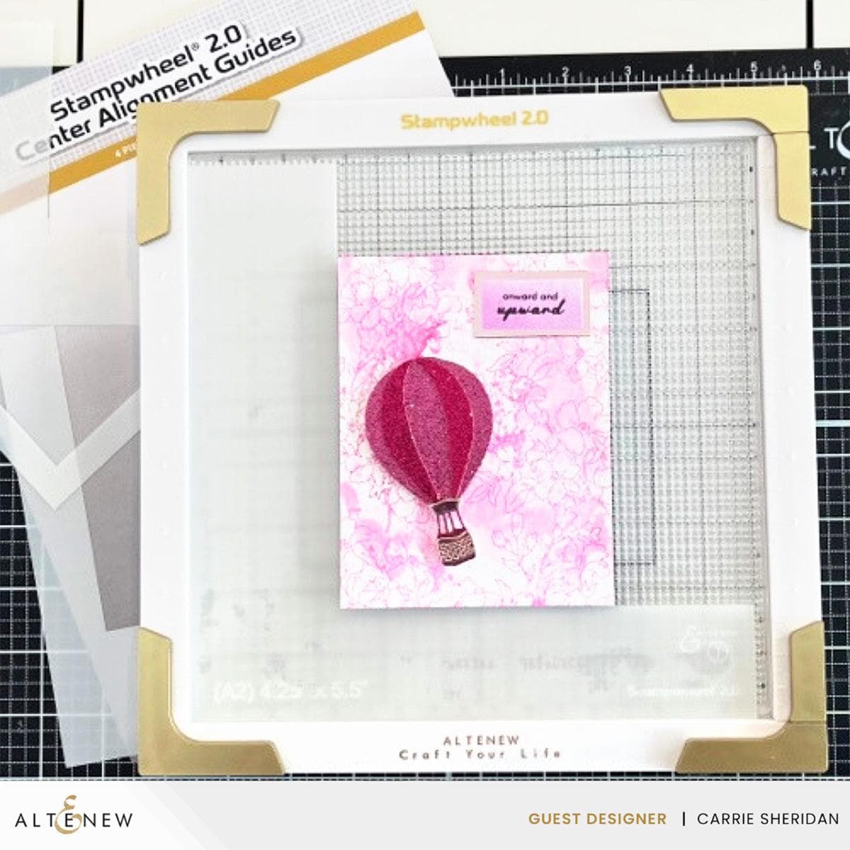 altenew-stampwheel-2-0-slimgrip-sticky-mat-klebematte-9x9 image 3