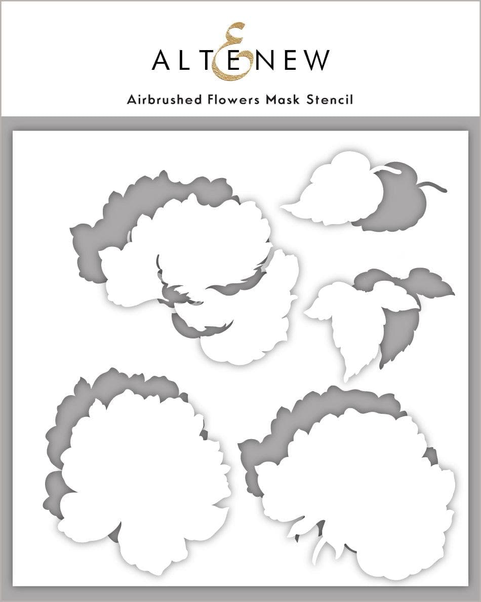 altenew-airbrushed-flowers-mask-stencil-schablone-6x6 image 1