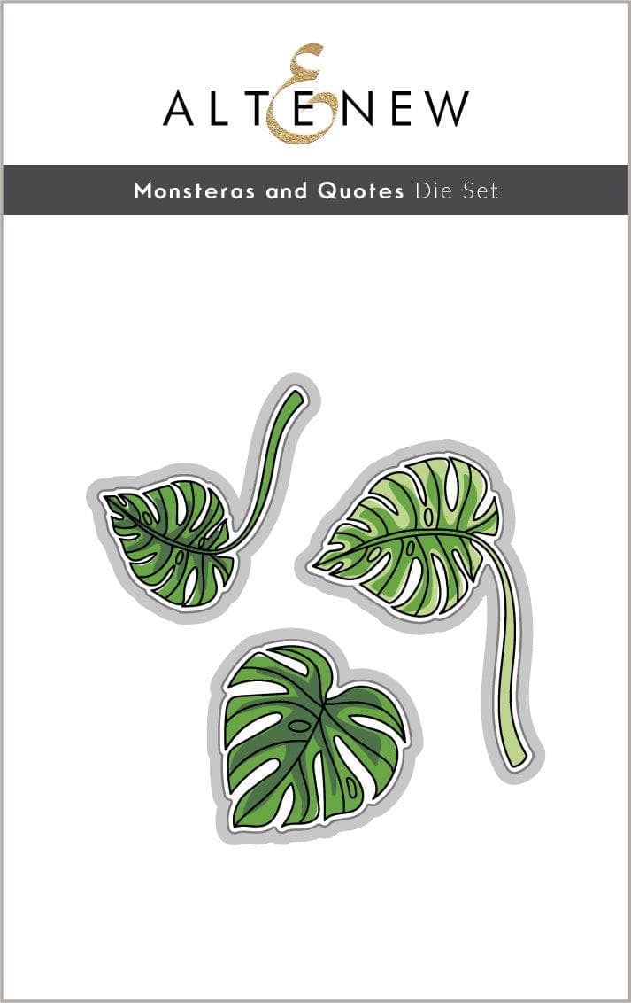 altenew-monsteras-and-quotes-die-stanzformen-bl-tter-3-tlg image 1
