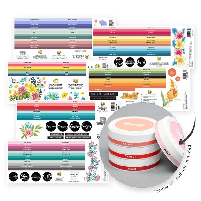 altenew-inks-chromabloom-delights-etiketten-set-58-farben image 1