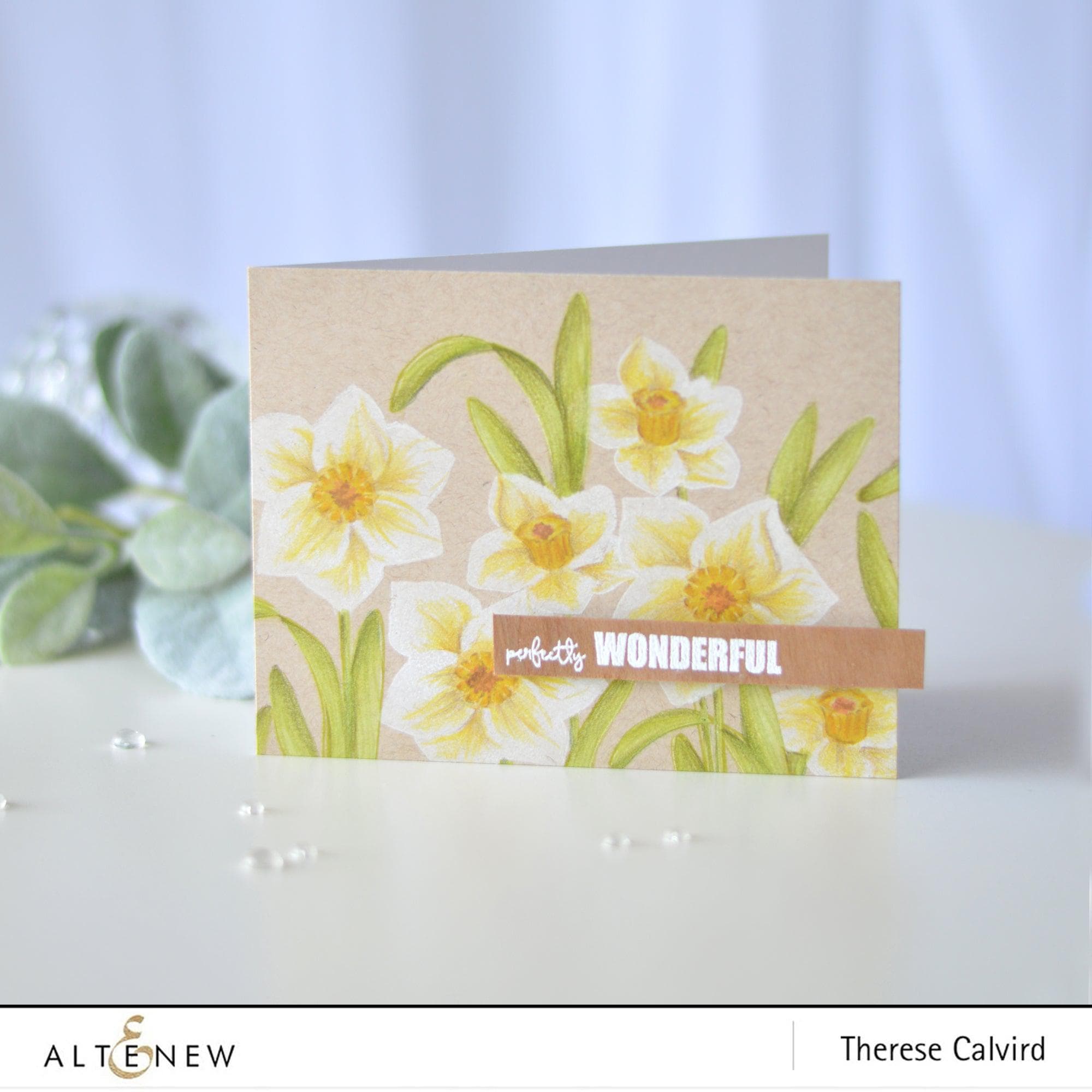 altenew-build-a-flower-daffodil-stempelset-stanzenset-narzisse image 6