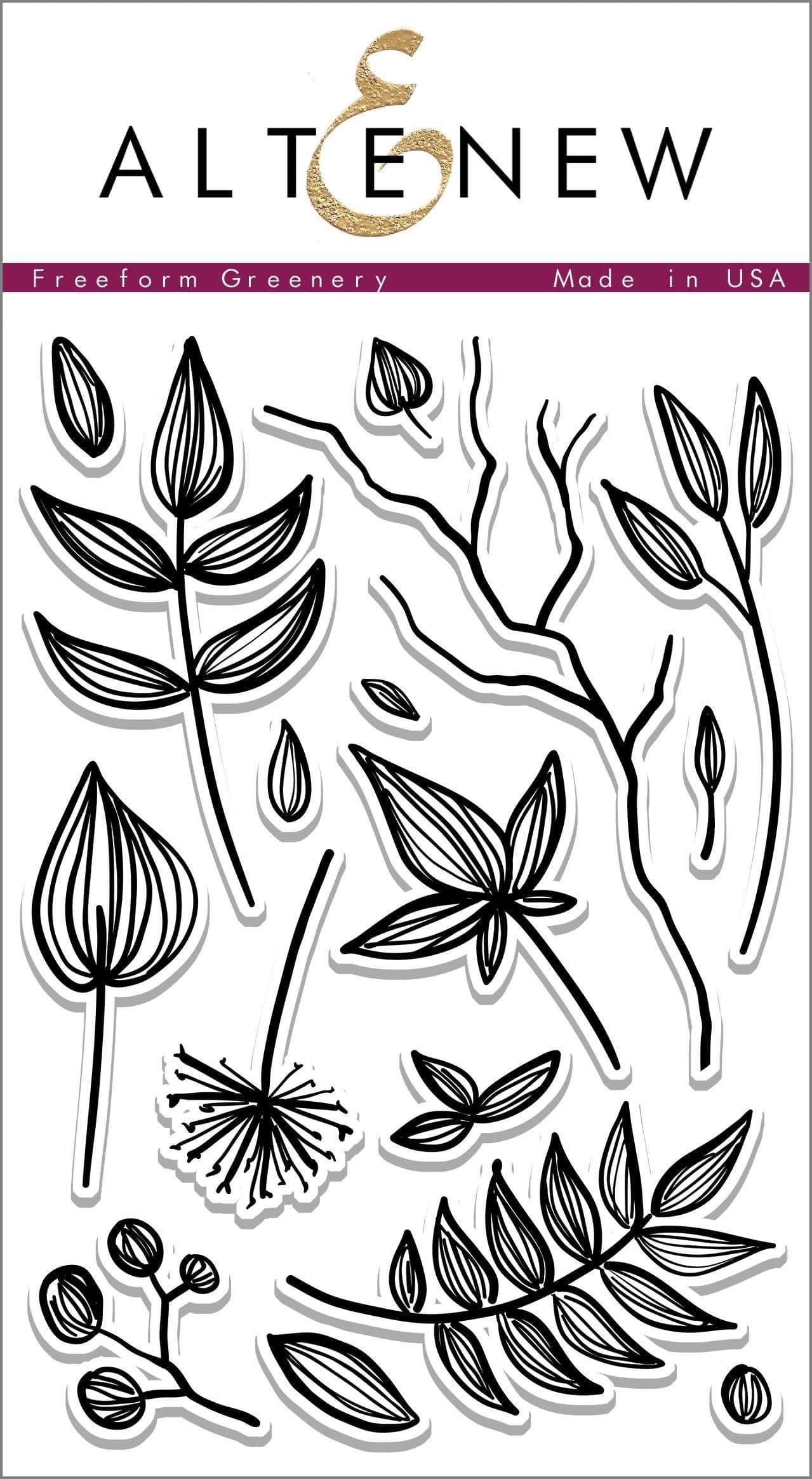altenew-freeform-greenery-stempelset-bl-tter-4x6 image 1
