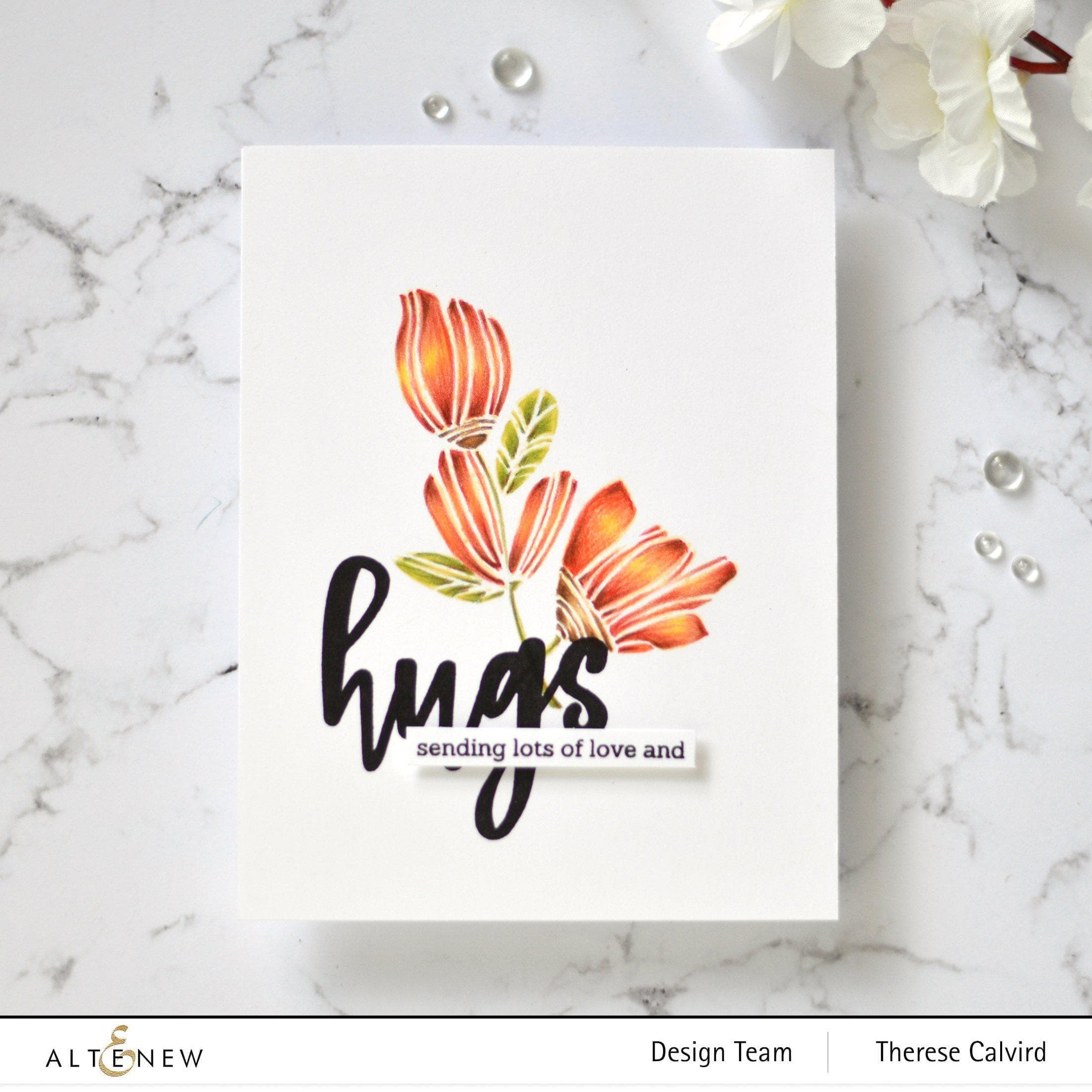 altenew-line-art-stempelset-botanical-4x6-complete-bundle image 6