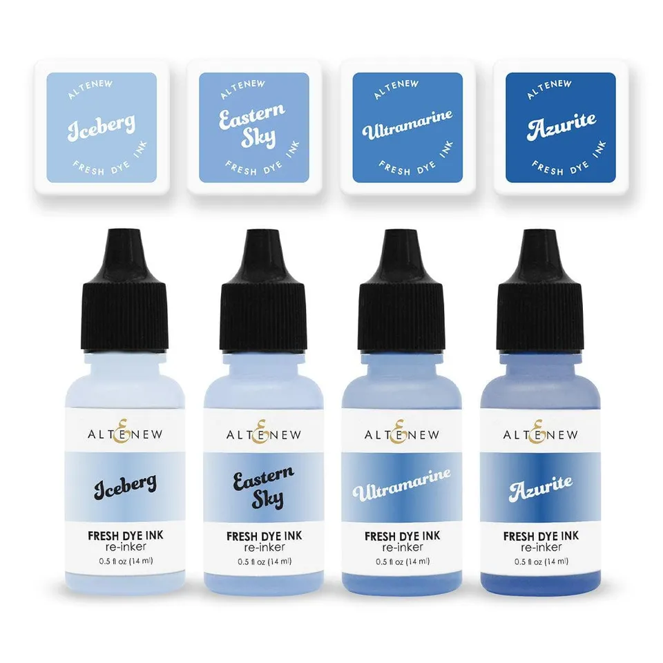 altenew-lapis-lazuli-fresh-dye-ink-mini-cube-reinker-blau image 1