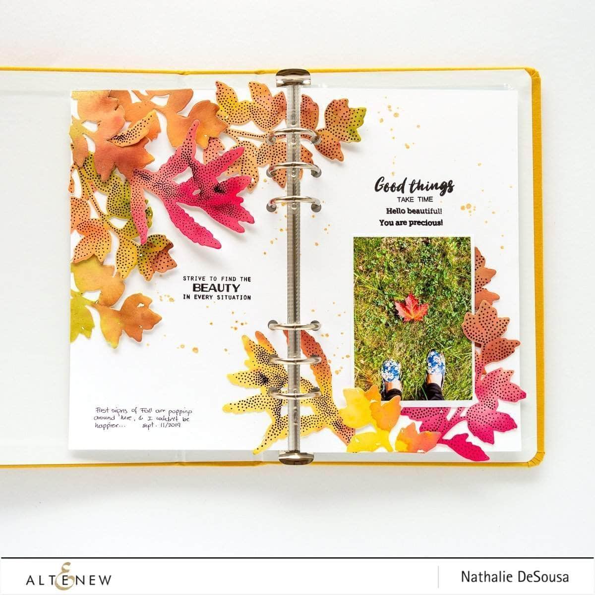 altenew-dot-botanicals-stanzschablonen-natur-2-teilig image 4